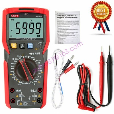 UNI-T UT89X Digital Multimeter True RMS, 1M Drop Proof ,Dual Range NCV test