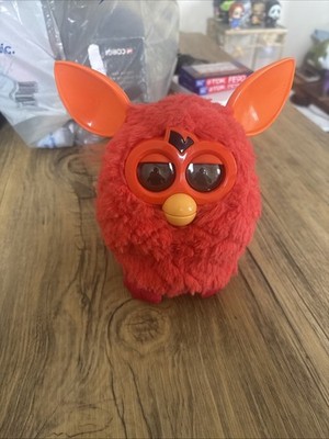 Hasbro 2012 Furby Boom interaktives elektronisches Spielzeug pink rot/orange 