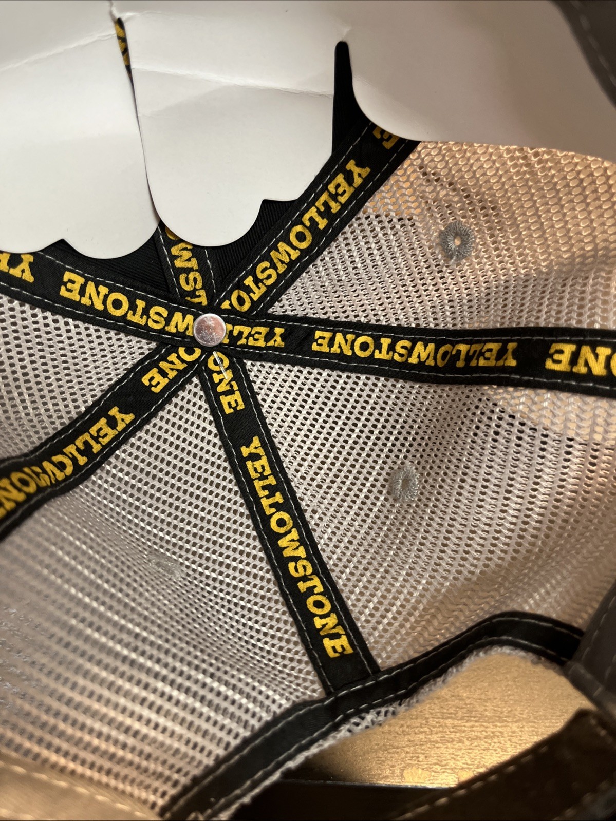 Yellowstone Dutton Ranch Strapback Trucker Hat Bl… - image 10