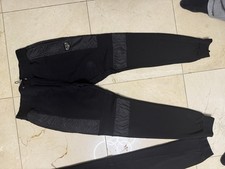 Joggers uomo Philipp Plein neri taglia large nuovi