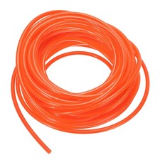 Polyurethane Round Belts 4mm Dia 10M 33ft Length Smooth Surface Orange