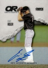 ERIC ADLER RC AUTO 2025 Onyx Rips Refractor Autographs #RAB-ERAD White ID:144928