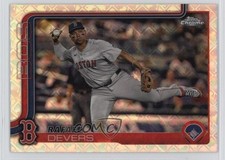 2025 Topps Chrome Logofractor Edition Rafael Devers #127 0y2q