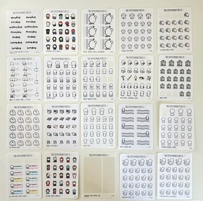 TheCoffeeMonsterzCo - Stickersheets | tcmc | 3