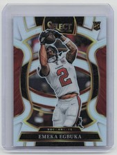 2025 Panini Select Emeka Egbuka Rookie RC Card Buccaneers #37 Prizm Concourse