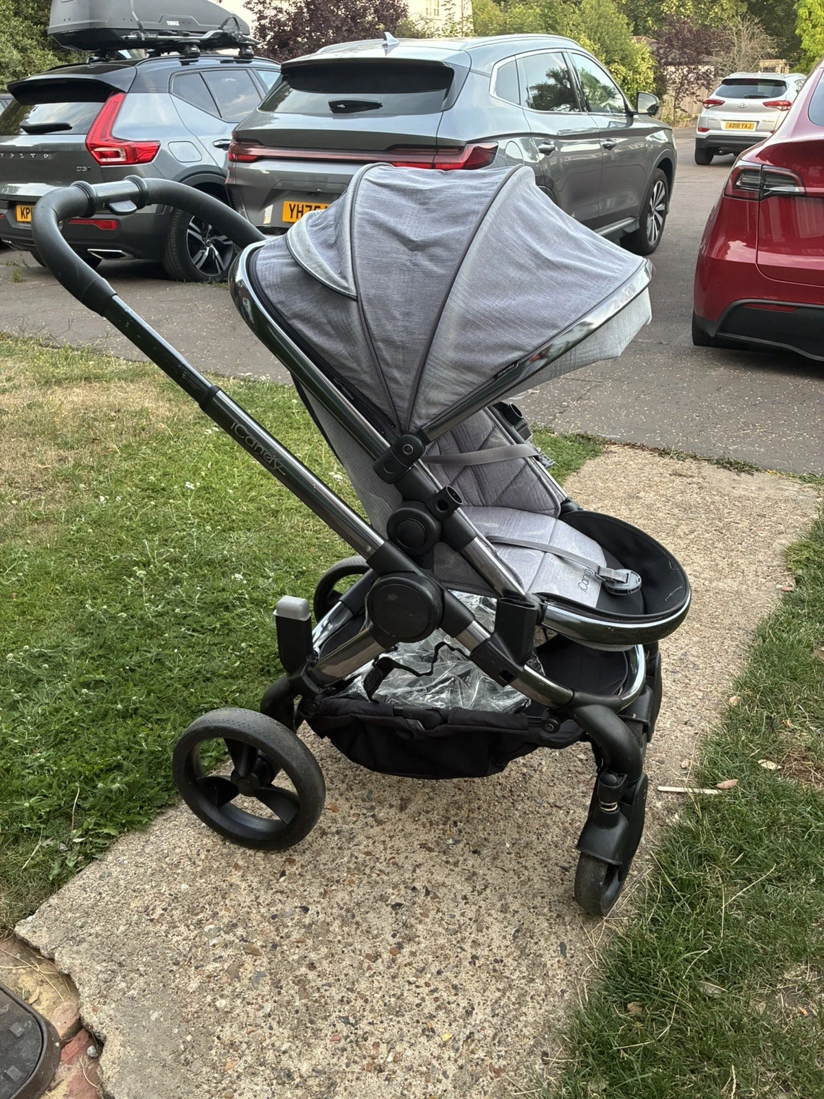 iCandy Peach 6 Pushchair, Chrome Grey 2020 model