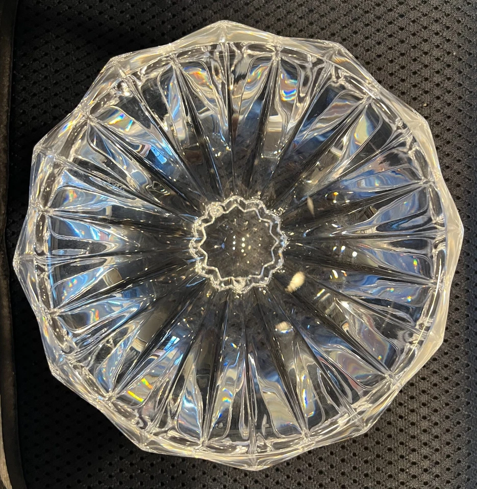 Cuenco de cristal zodiaco Orrefors de colección cristal transparente 4,5" x 5" hecho en Suecia Foto 2 de 4