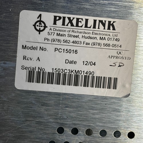 PIXELINK PC15016 MONITOR VARIAN HIGH REOLUTION VIDEO MONITOR REV A BLACK 🎯 - 第 5/7 張圖片