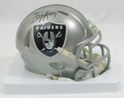 Bo Jackson Signed Raiders Flash Mini Helmet Beckett COA Oakland LA Vegas Royals