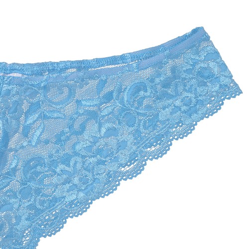 Sissy Pouch Panties Men Lace Bikini Briefs Thong Mesh Crossdress Underwear - Bild 29 von 85