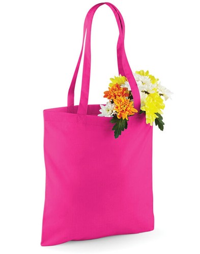 Cotton Shopper Carry Bag Single Grocery Bag for Life Long Handles 43 colours - Picture 33 of 79