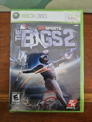 2K Sports MLB The Bigs 2 Microsoft Xbox 360 BRAND NEW FACTORY SEALED