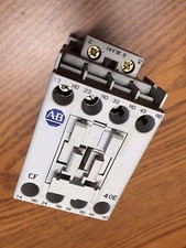Allen Bradley 700-CF400DJ /A control relay 4NO contacts 24 vdc coil 40E CF400D 