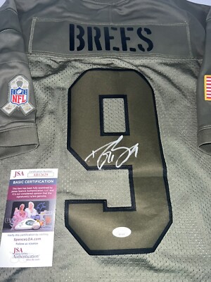 drew brees salute to service jersey