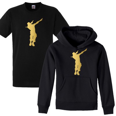T-Shirt Dab Emote inspiriert Kinder Jungen Mädchen Teen Gaming Tee Battle Royale Hoodie