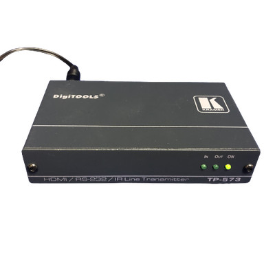 Kramer TP-573, HDMI / RS-232 / IR Line Transmitter w/ Power Supply - PreOwned 