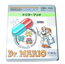 Nintendo 1990 - GAMEBOY DR. MARIO - Japanese Edition MINT IN BOX RARE