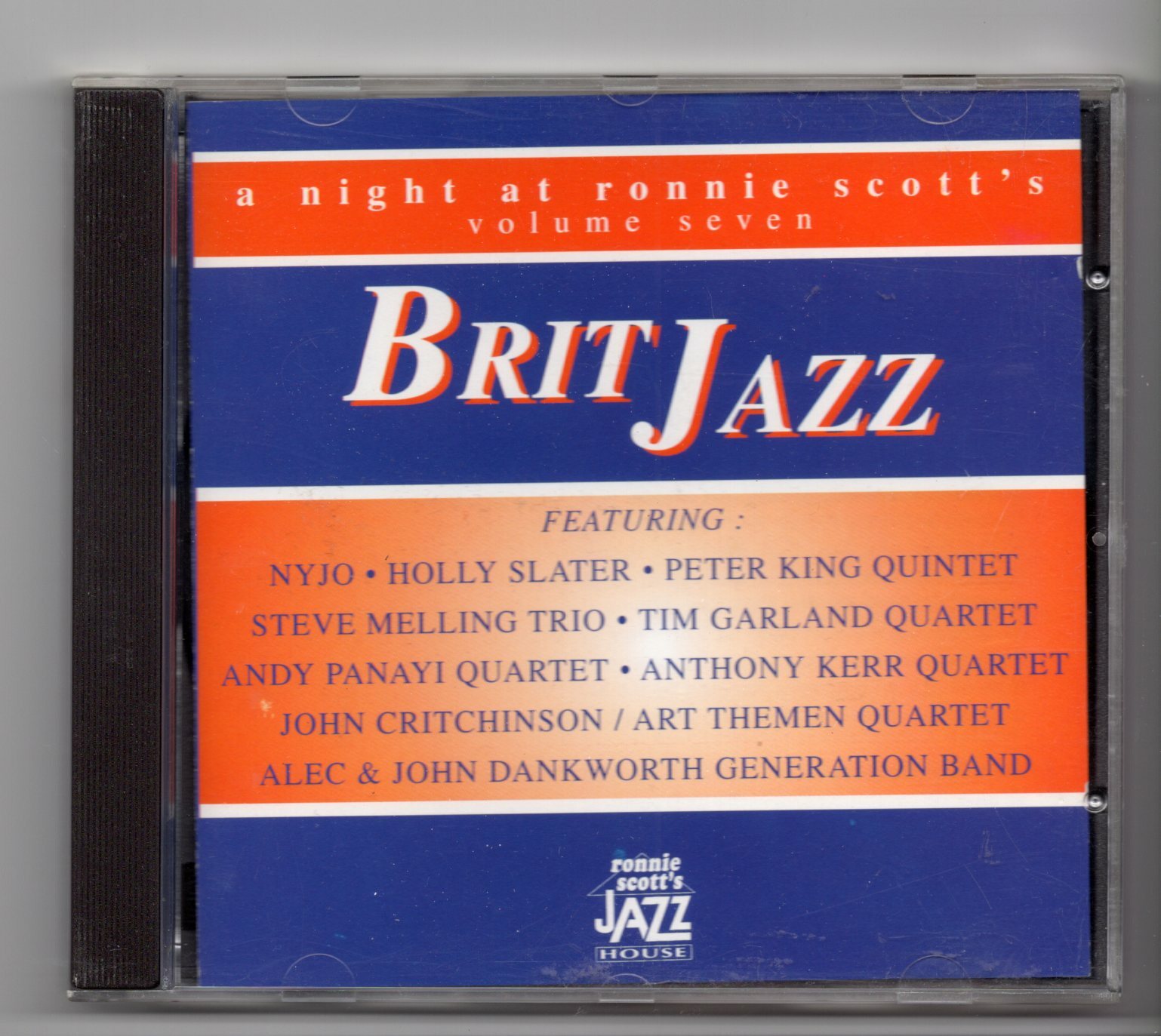(JE514) Brit Jazz, A Night At Ronnie Scott's Vol 7 - 1998 CD