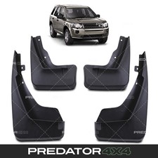 FRONT REAR SPORT BODY KIT MUD FLAP MUDFLAPS SET FOR LAND ROVER FREELANDER 2 10+