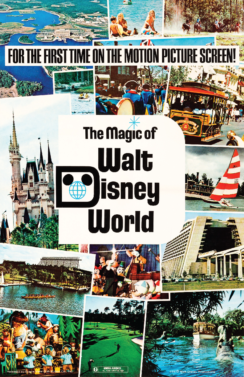 Disney World 13x19 Satin Art Print - Magical Walt Disney Poster