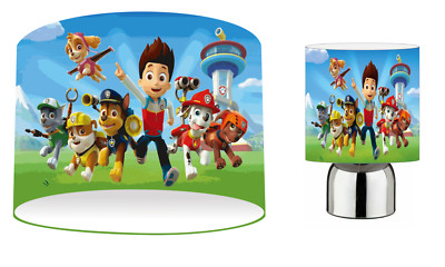 Paw Patrol Lampenschirm, Touch Lampe oder beides wählbar