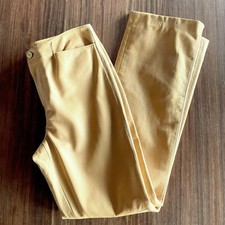 Ralph Lauren Lambskin Leather Tan Pants, 8
