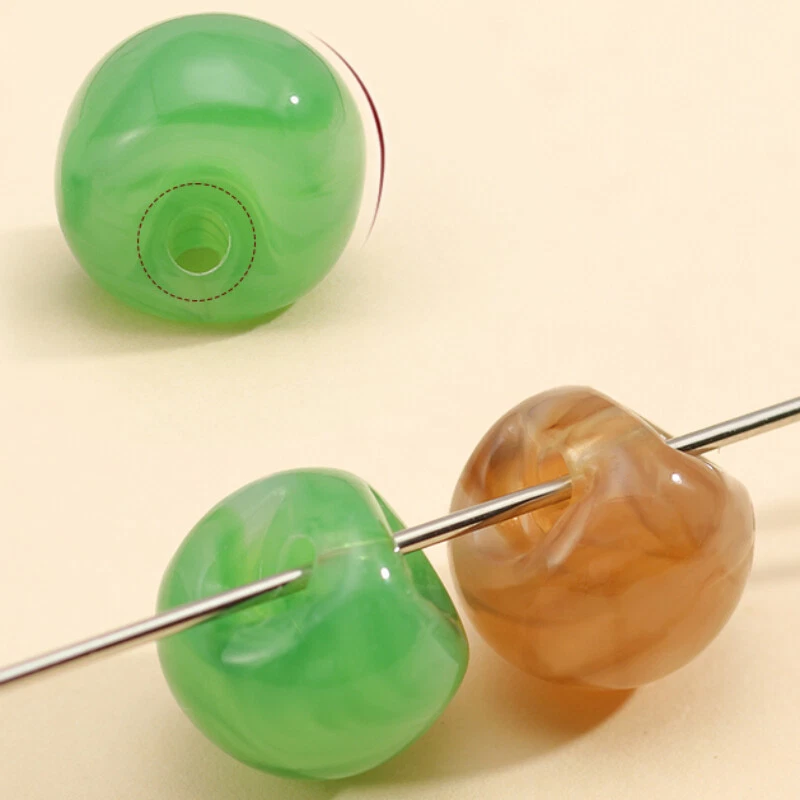 50 X DIY Round Frog Buttons Beads Material Sewing for Cheongsam Hanfu Suit Decor - Image 2 of 4