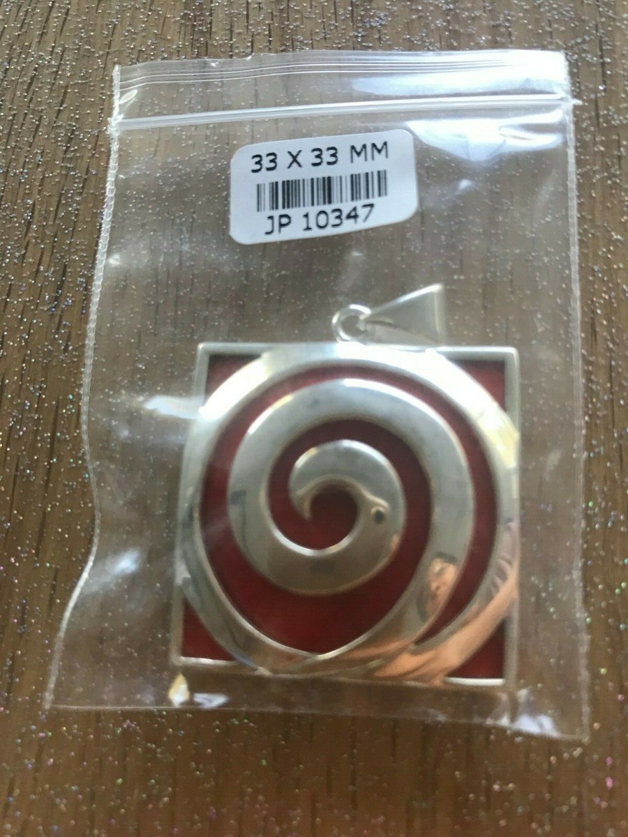 Pendentif Gorgone En Argent 925/1000 - Pierre Rouge - Réf REFPGORGONEF301 - Neuf Avec étiquette