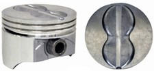 Single Flat Top Piston For 68-90 Gmchevrolet 5.7l350 V8 .060 Oversized Single Flat Top Piston For 68-90 Gmchevrolet 5.7l350 V8 .060 Oversized