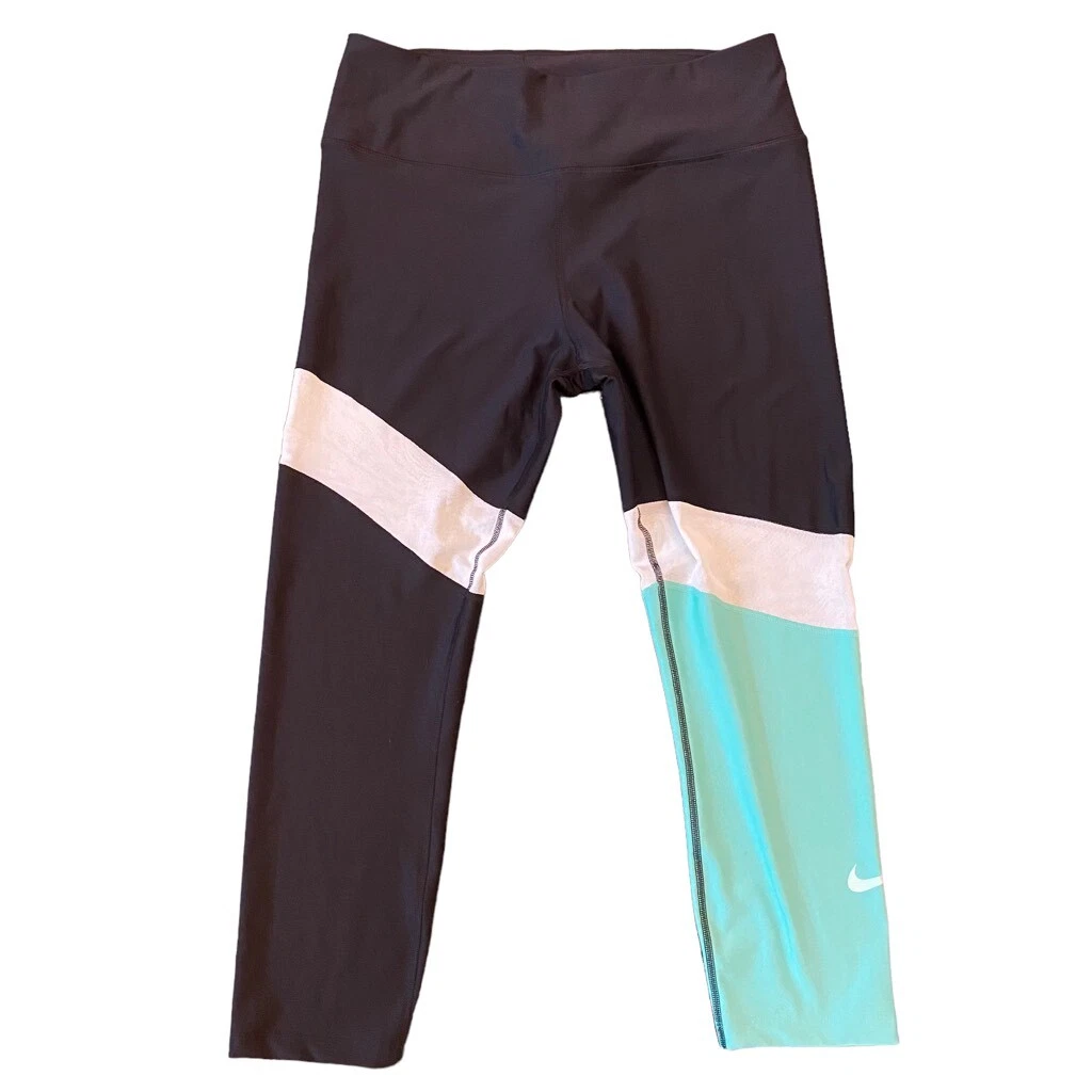 Nike Power Victory Women s Cropped Training Tights 891934 010 Size