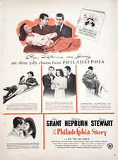 PRINT AD The Philadelphia Story 1941 10.5x13 Grant Hepburn Stewart Movie