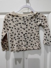 Tu Girl's Long Sleeved Top Aged 9-12mths