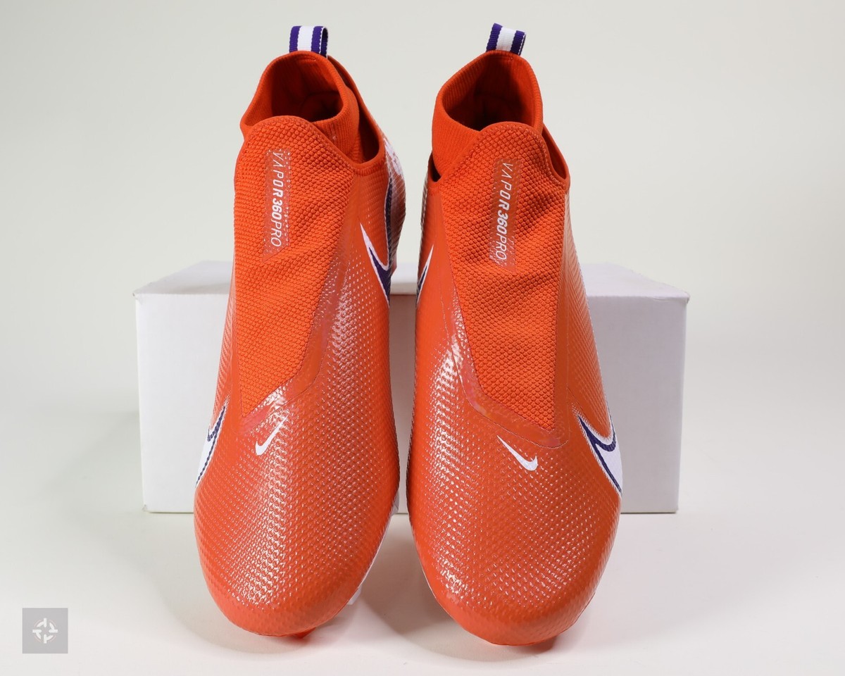 Nike Vapor Edge Pro 360 Clemson Tigers Team Issued Football Cleats