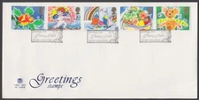 GB 1989 GREETINGS STAMPS FDC (ID:281/D30543)