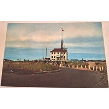 Postcard Race Point Coast Guard Station Provincetown Cape Cod MA Chrome Unposted