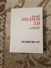 Microsoft MS-Dos 5.0 User's Guide