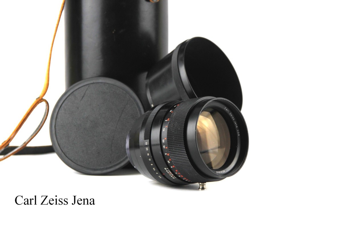 Objectif Carl Zeiss Jena MC Sonnar 2.8 180 Mm – Monture Pentacon Six – Très Bon état