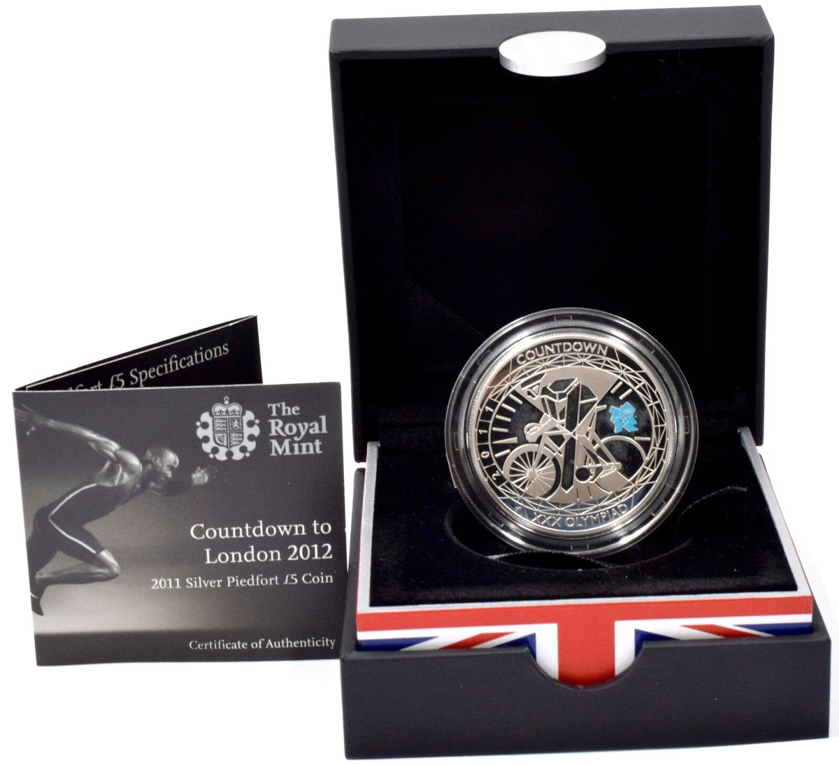 2012 OLYMPICS COUNTDOWN PIEFORT £5 銀貨 2012 OLYMPICS COUNTDOWN PIEFORT £5 銀貨