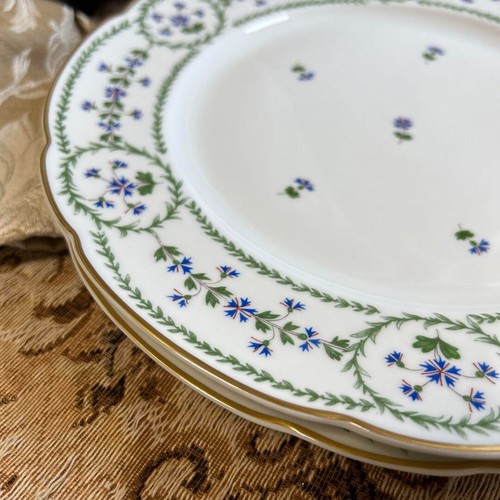 L.BERNARDAUD & Co. LIMOGES Barbeaux Dinner Plate 27.5cm Pair Set - Picture 6 of 9