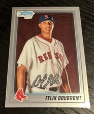 2010 Bowman Draft Felix Doubront 1st Bowman Chrome 