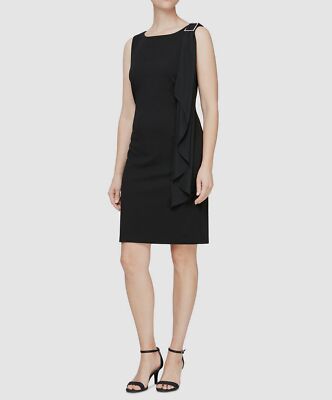 sl fashions new york dresses 3/4 Sleeve Matte Jersey & Ombre Satin Ballgown