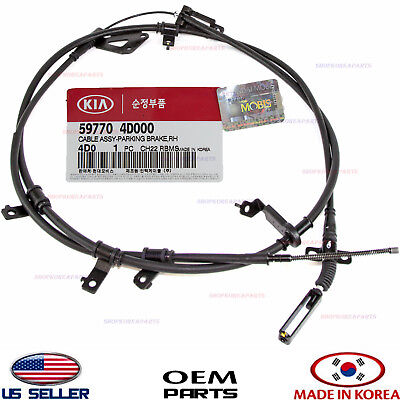 Genuine Hyundai 59760-1G010 Parking Brake Cable Assembly 
