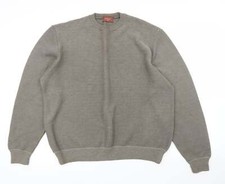 M&S Herren Pullover braun Acrylmischung Gr&ouml;&szlig;e M