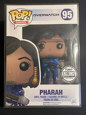Funko Pop Games Vinyl Figur Blizzard Overwatch Pharah #95 Blau Exclusive