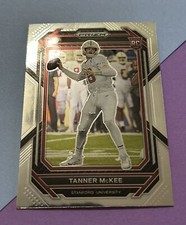 2023 Panini Prizm Draft Picks Tanner McKee #106 RC ~ Stanford