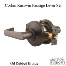 Corbin Russwin Passage Lever Set Oil Rubbed Bronze Commercial Door Lever