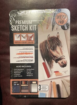 New Pro ArtSkills Assorted Premium Sketching and Drawing Kit Brand New