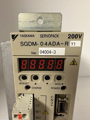 YASKAWA SGDM-04ADA-RY1 SERVOPACK 277846-1-3 0-230V 3P 0.4KW 2.8A