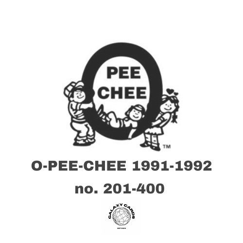 1991-1992 O-Pee-Chee Hockey - You Pick From List: 201 -400