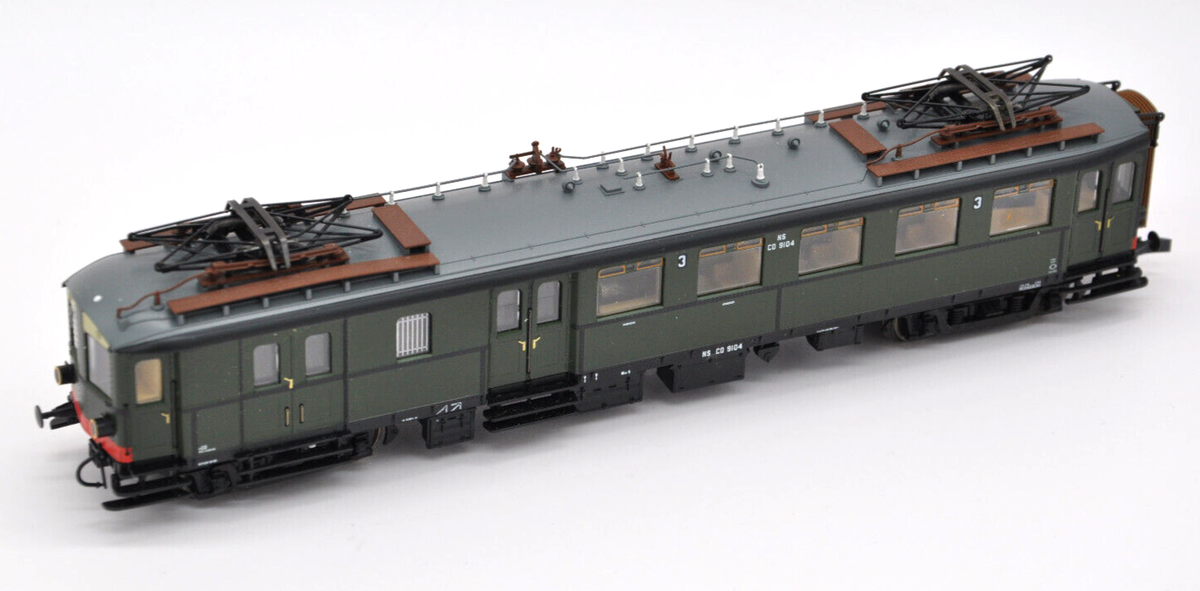 Roco Model Railway No. 43744 H0 Railcar NS CD 9104 in Original